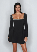 Megan - Mini Pearl Dress