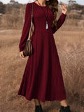 Ravena | Elegant Maxi Dress with Long Sleeves