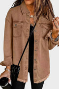 Evelyn | Camel Overshirt