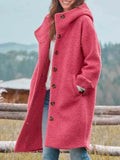 Amelie | Pink Hooded Coat